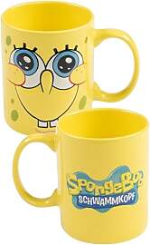 Spongebob Schwammkopf 3D Tasse - Face Kaffeetasse