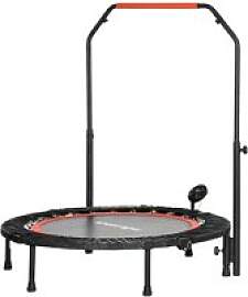 SPORTNOW Trampolin rot Nylon B/H/L: ca.