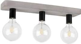 SPOT Light Deckenleuchte Fortan grau schwarz Beton 