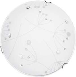 SPOT Light Deckenleuchte Maryland weiß Chrom Glas 