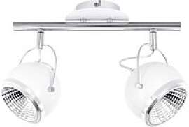 SPOT Light Spotbalken Ball nickel matt weiß