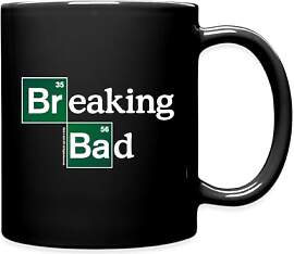 Spreadshirt Breaking Bad Logo Brom & Barium