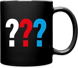 Spreadshirt Die Drei Fragezeichen Logo Tasse