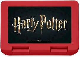 Spreadshirt Harry Potter Filmlogo Gold Brotdose