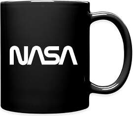 Spreadshirt NASA Logo Tasse Einfarbig, One size,