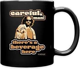 Spreadshirt The Big Lebowski Dude Zitat Careful