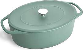 SPRINGLANE Cocotte mit Deckel, Mint, oval, 33 cm,