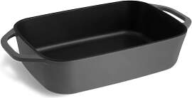 Springlane Gusseisen Auflaufform Grau 4L,