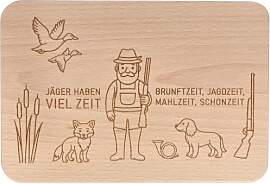 Spruchreif | Frühstücksbrettchen "Jäger