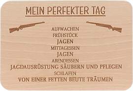 Spruchreif · Frühstücksbrettchen Jagen ·