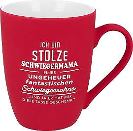 Spruchreif | Soft-Touch Tasse Rot Stolze