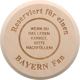Spruchreif Untersetzer Holz 2in1 – Geschenk für 