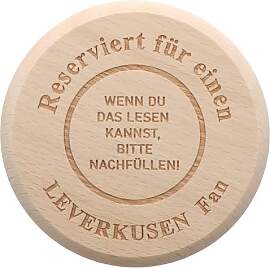 Spruchreif Untersetzer Holz 2in1 – Geschenk für 