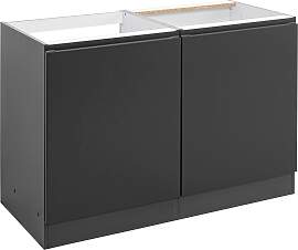 Spülenschrank KOCHSTATION "KS-Bruneck", 