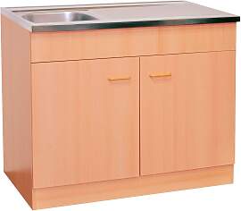 Spülenschrank KOCHSTATION "KS-Elster",