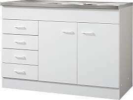 Spülenschrank KOCHSTATION "KS-Elster",