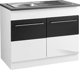 Spülenschrank KOCHSTATION "KS-Trient",