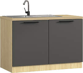 Spülenschrank KOCHSTATION "Luna,