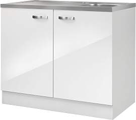 Spülenschrank OPTIFIT "Agos", weiß,