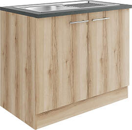 Spülenschrank OPTIFIT "Bella", beige