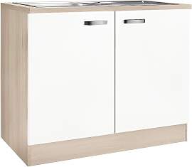 Spülenschrank OPTIFIT "Faro", weiß
