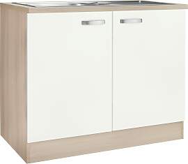 Spülenschrank OPTIFIT "Faro", weiß