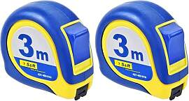 S&R Bandmaß 3m, Federbandstahl mit stabilem
