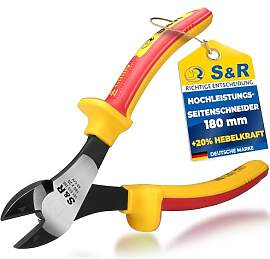 S&R VDE-Kraft-Seitenschneider 180mm -1000V