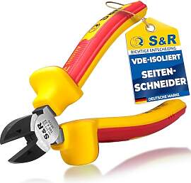 S&R VDE Seitenschneider 160mm – 1000V Zange, 