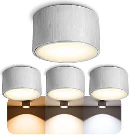 SSC-LUXon 4 Stück CELI-X LED Decken Aufbauleuchte 