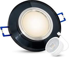 SSC-LUXon Glas Einbauleuchte ALINA inkl. LED Birne 