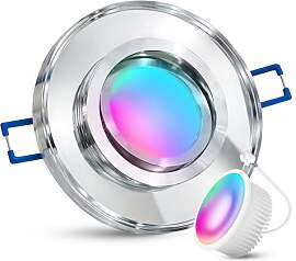 SSC-LUXon WiFi Glas Einbauleuchte MIRELLA dimmbar