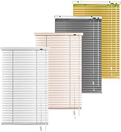 S SIENOC Aluminium Jalousie Silber B50xH220cm