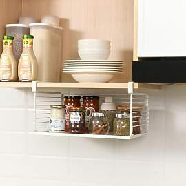 SSYYGET 2er Set Metall Unterschrank Organizer,