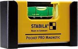 STABILA Mini-Wasserwaage Pocket PRO Magnetic mit