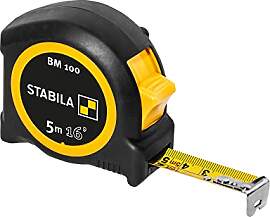 STABILA Taschenbandmaß BM 100, 5 m (10'),