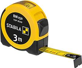 STABILA Taschenbandmaß BM 150, 3 m, Maßband mit