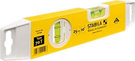 STABILA Torpedo-Wasserwaage Type 70 T, 25 cm,