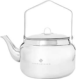 STABILOTHERM Edelstahl Outdoor-Kaffeekessel 2