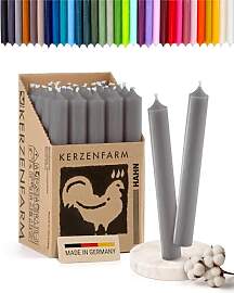 Stabkerzen 10 Stück, 18cm x 2,2cm, Premium