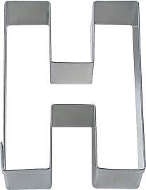 Städter Ausstechform Buchstabe H 6,5 cm Edelstahl