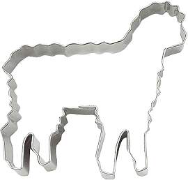 Städter Ausstechform, Edelstahl, Silber, 7 cm