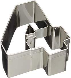 Staedter Haus Cookie Cutter edelstahl 6,5 cm,