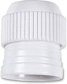 Städter Spritztülle, Kunststoff, Weiß, 10 mm,