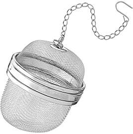 Städter Tee-Ei 6.3 cm x 6.5 cm, Edelstahl,
