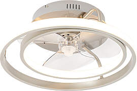Stahl Deckenventilator 46,5 cm inkl. LED mit