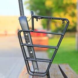 Stahl Fahrrad Gabel Gepäck Halterung Radfahren