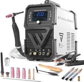 STAHLWERK Schutzgasschweißgerät 3-in-1 Kombi