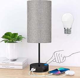 STANBOW Nachttischlampe Touch Dimmbar, Tischlampe