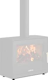 Standfuß JUSTUS "Dias", schwarz, B:2cm